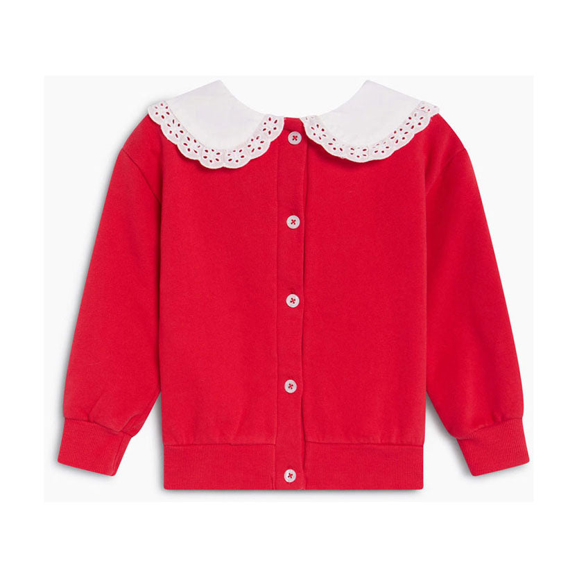 The New Society Chinese Red Paris Sweatshirt