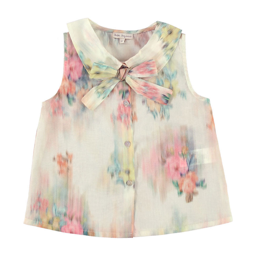 Bebe Organic Nostalgic Florals Paris Top