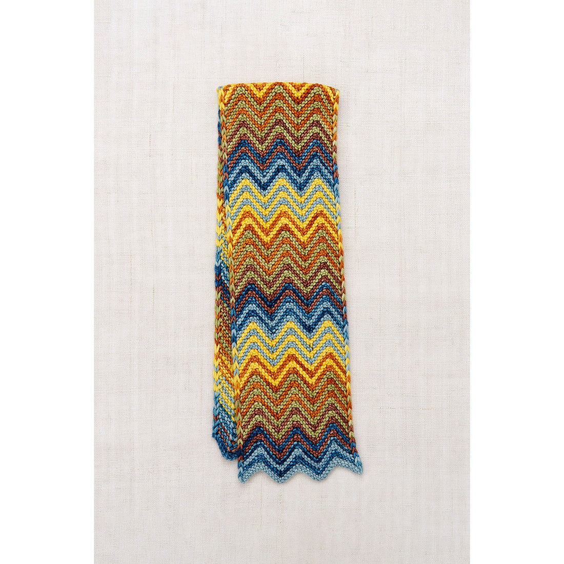 Misha and Puff Mango Parlor Chevron Scarf
