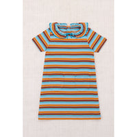 Misha and Puff Bright Sky Avenue Stripe Pattie Dress