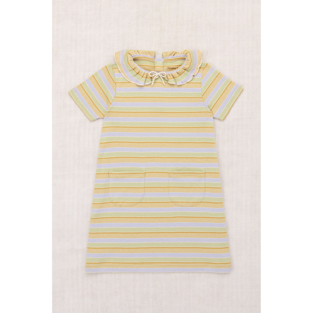 Misha and Puff Mist Avenue Stripe Pattie Dress