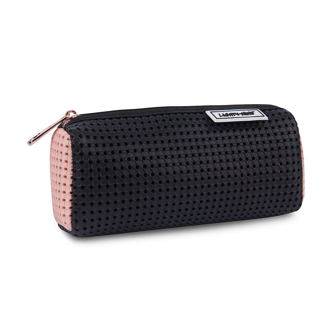 Light + Nine Pencil Pouch Peach Blush