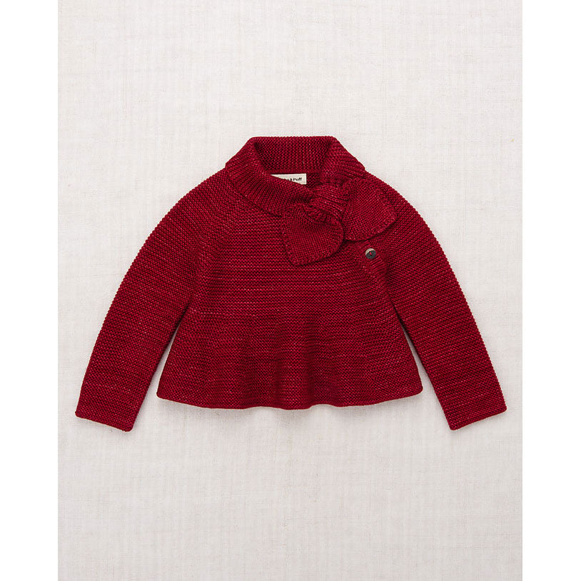 Misha and Puff Berry Peplum Scout Pullover