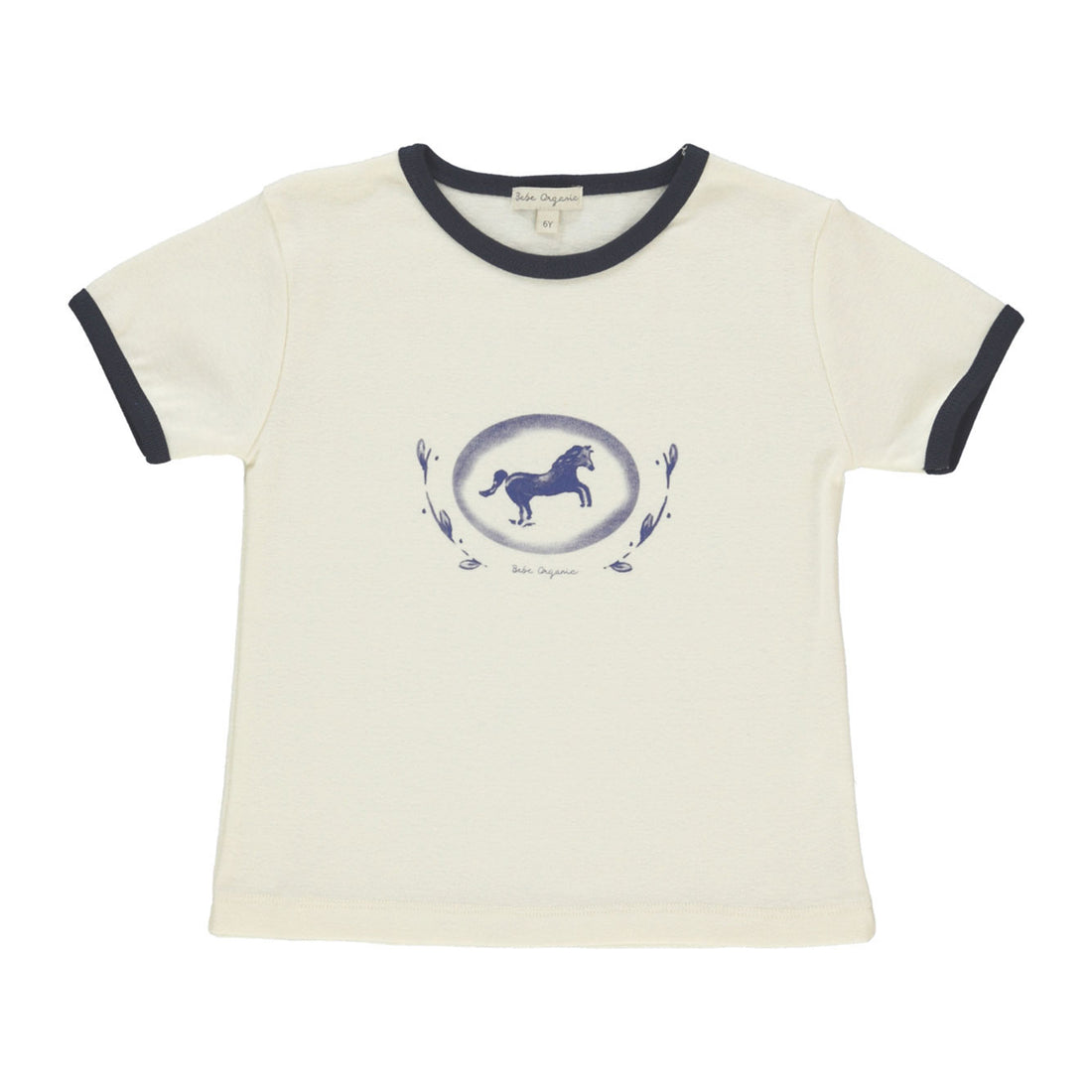 Bebe Organic Horse Print Percy Tee