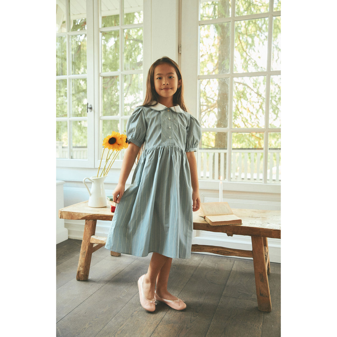 Pernille Pale Green Mathilda Dress