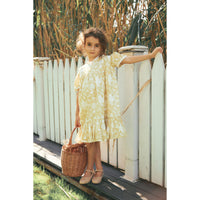 Pernille Yellow Flower Alberta Dress