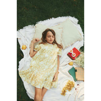 Pernille Yellow Flower Alberta Dress