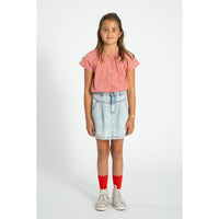 Piupiuchick Blue/Light Denim Skirt