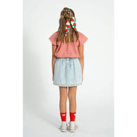 Piupiuchick Blue/Light Denim Skirt