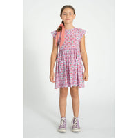 Piupiuchick Lilac Cherries All Over Dress