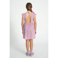Piupiuchick Lilac Cherries All Over Dress