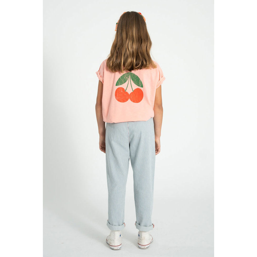 Piupiuchick Light Pink "Ma Cherie" Print T-Shirt