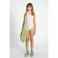 Piupiuchick Ecru Cherries Swimsuit