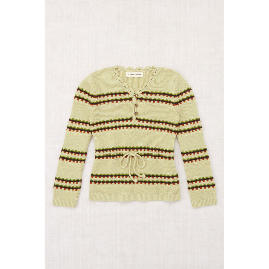 Misha and Puff Raffia Beaded Stripe Polina Top – Ladida