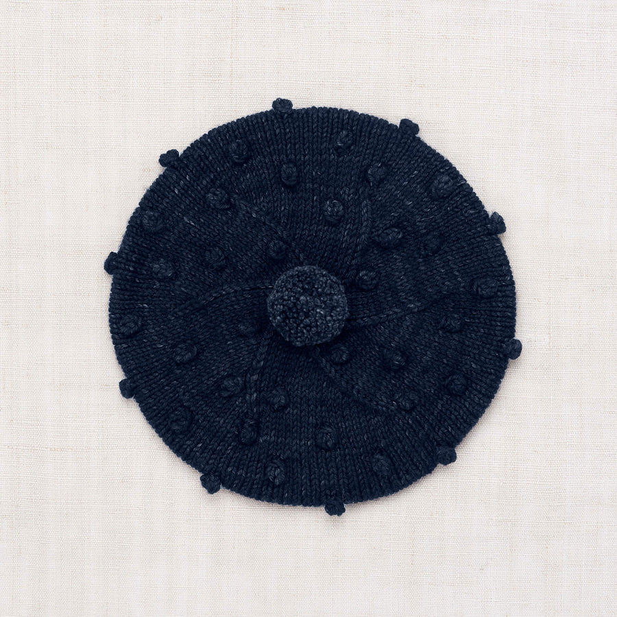 Misha and Puff Popcorn Beret - Ink