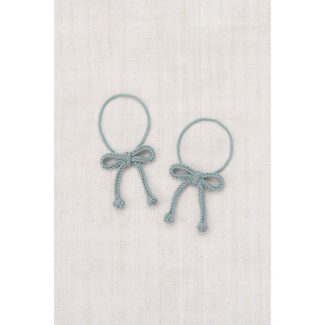 Misha and Puff Overcast Popcorn Bow Elastic
