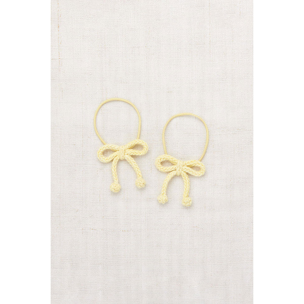 Misha and Puff Vintage Yellow Popcorn Bow Elastic