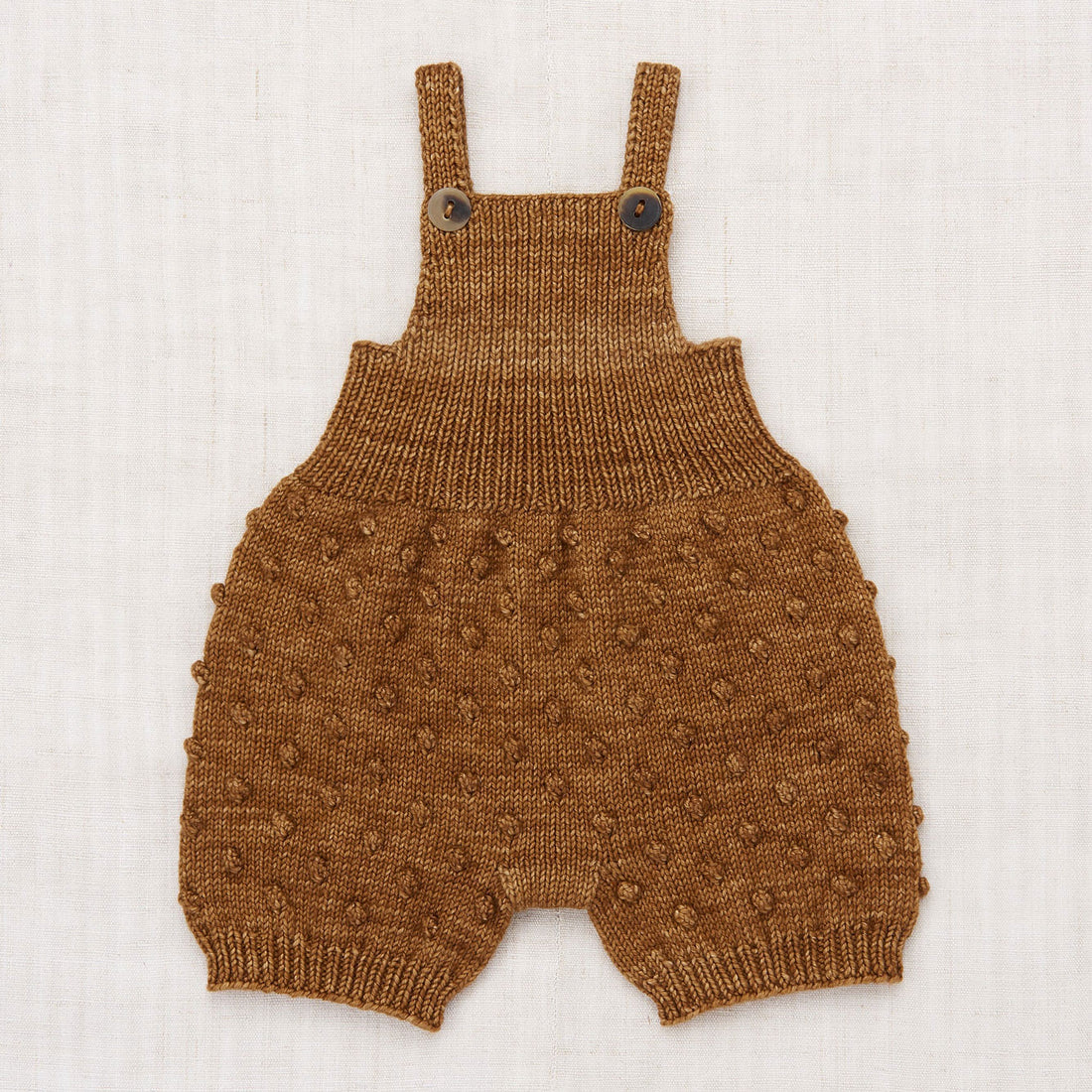 Misha and Puff Popcorn Romper - Acorn