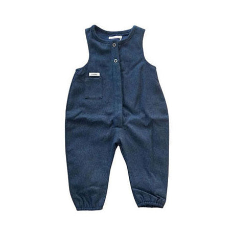 Calla Lili  Blue Pocket Romper