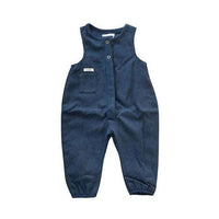 Calla Lili  Blue Pocket Romper
