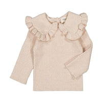Louis Louise Cream Knit Alinou Baby Pullover