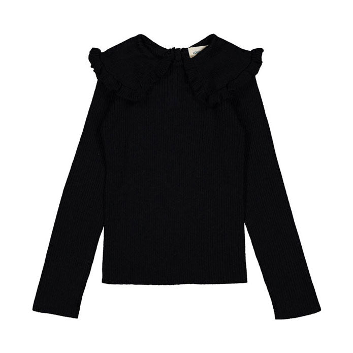 Louis Louise Black Knit Alinou Pullover