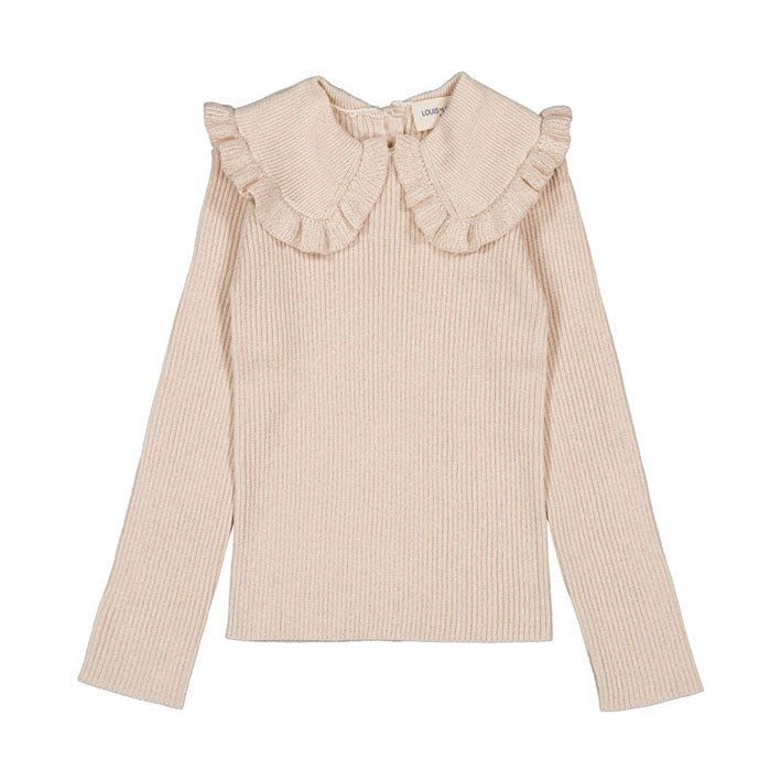 Louis Louise Cream Knit Alinou Pullover