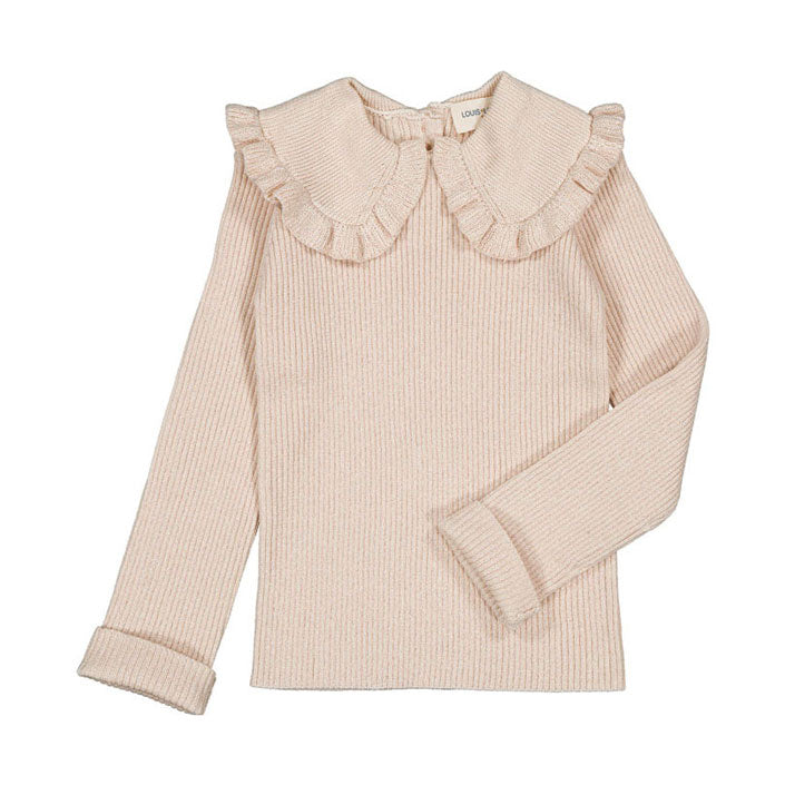 Louis Louise Cream Knit Alinou Pullover