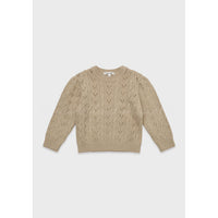 Louisiella Beige Benicilla Knit Pullover