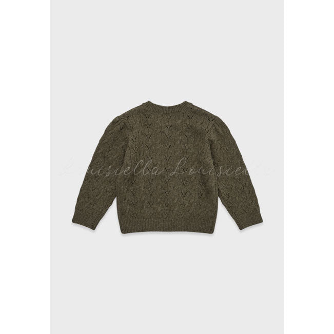Louisiella Khaki Benicilla Knit Pullover