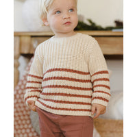 Quincy Mae Cranberry Rex Sweater
