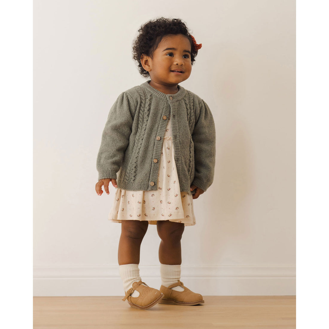 Quincy Mae Forest Holly Cardigan