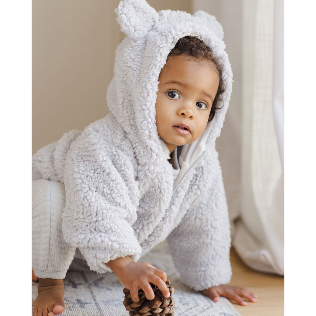Quincy Mae Frost Bear Jacket