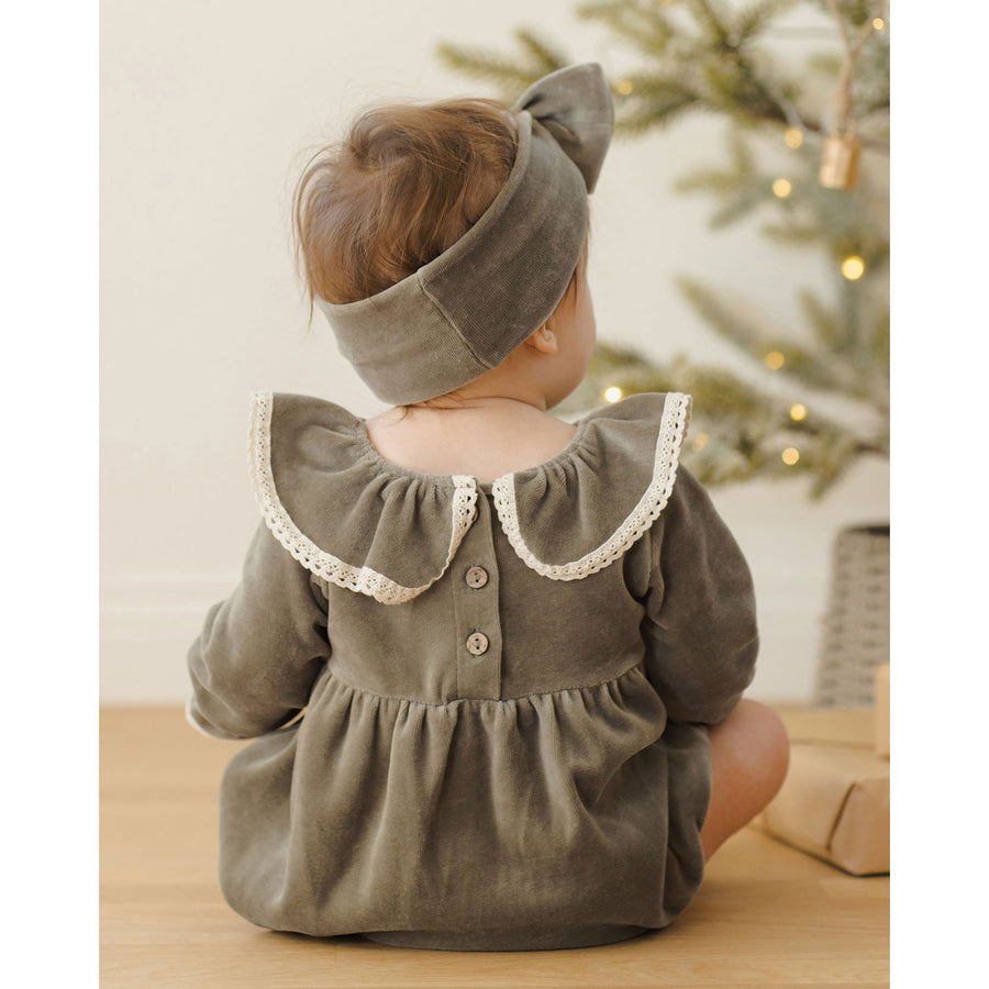 Quincy Mae Forest Wendy Romper