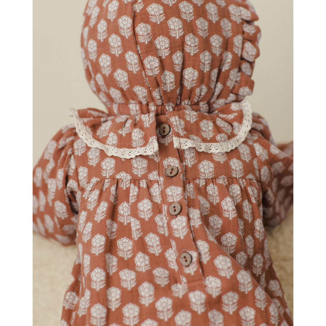 Quincy Mae Holiday Fleur Callie Romper