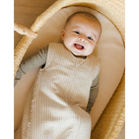 Quincy Mae Basil Stripe Sleep Bag