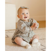 Quincy Mae Green Garden Eden Romper