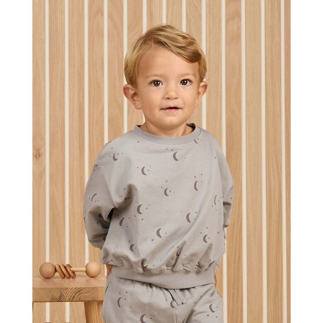 Quincy Mae Moons Relaxed Sweatshirt