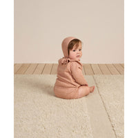 Quincy Mae Heathered Rose Knit Bonnet