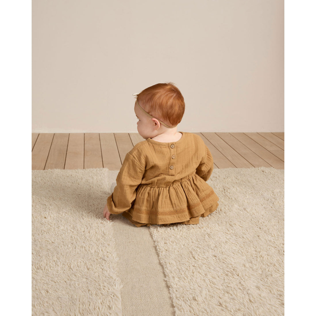 Quincy Mae Golden Rosie Romper