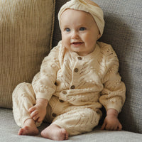 Quincy Mae Natural Knit Cardigan