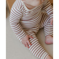 Quincy Mae Candy Stripe Bamboo Pajama Set