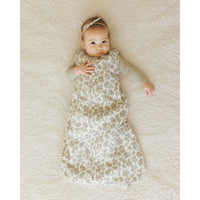 Quincy Mae Green Floral Sleep Bag