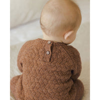 Quincy Mae Heathered Cedar Knit Sweater