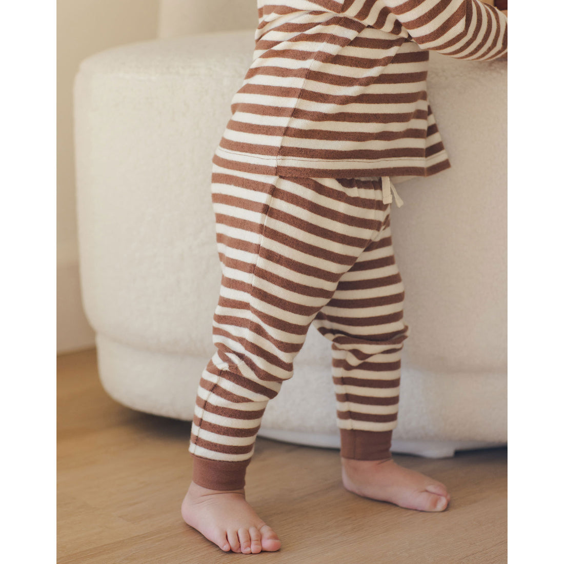 Quincy Mae Cedar Stripe Cozy Set