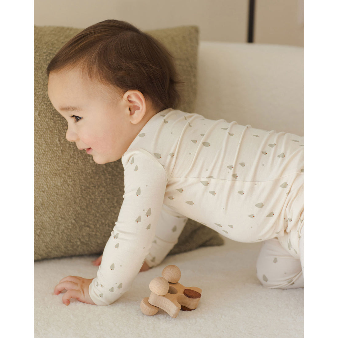 Quincy Mae Trees Bamboo Pajamas Set