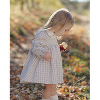 Quincy Mae Blue Gingham Callie Dress
