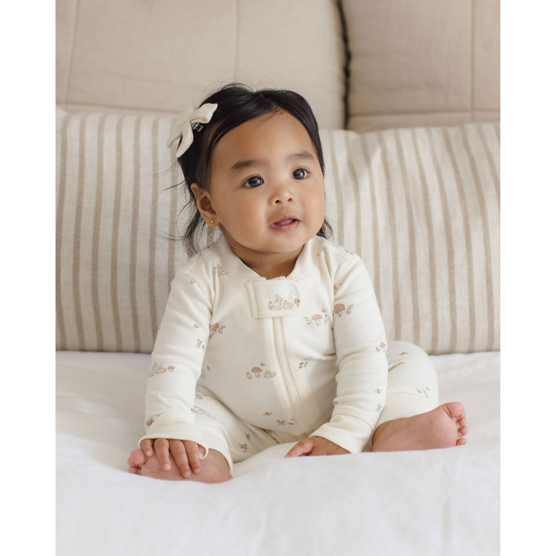 Quincy Mae Bunnies Zip Sleeper