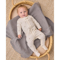 Quincy Mae Sheep Zip Long Sleeve Sleeper Footie