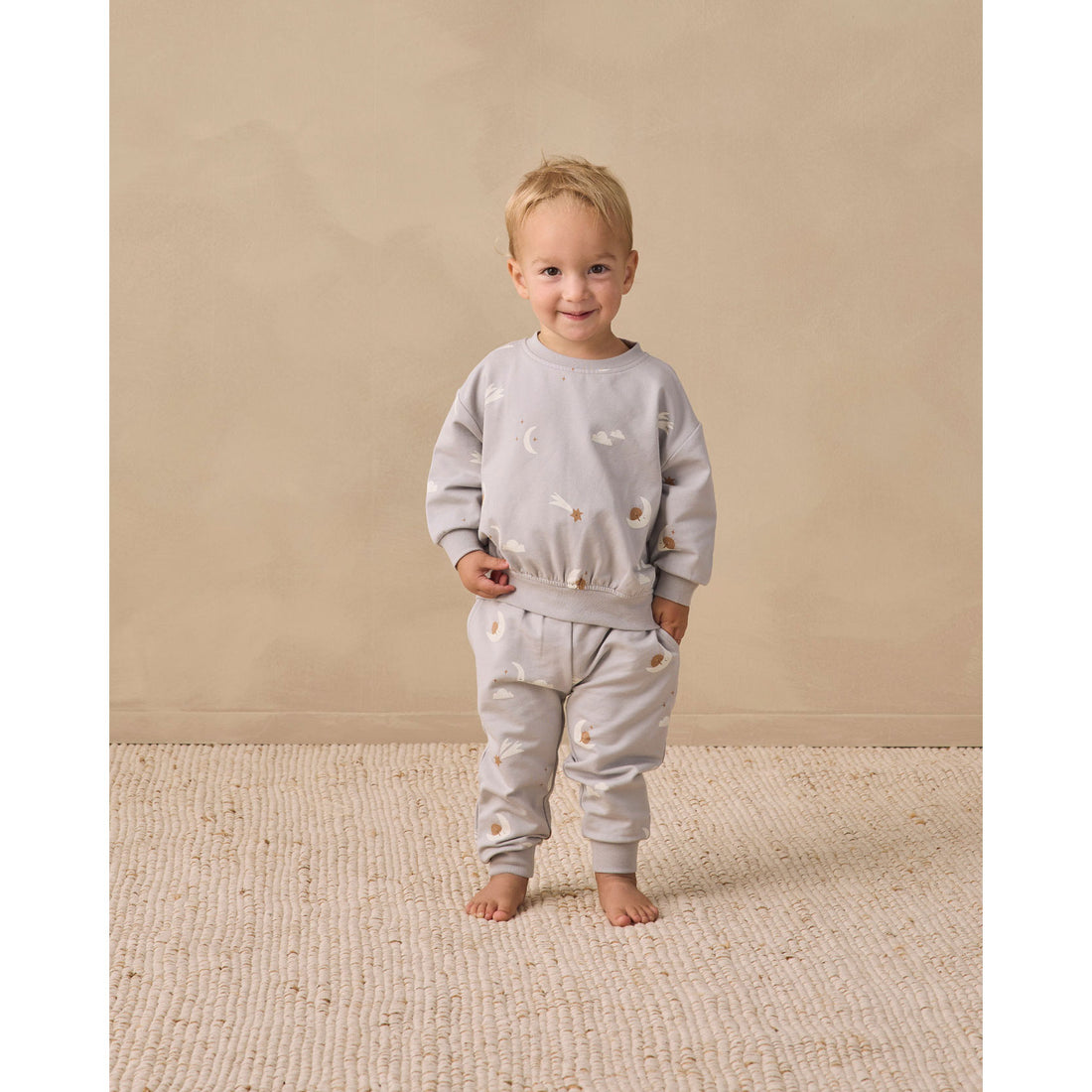 Quincy Mae Sky Friends Relaxed Sweatshirt